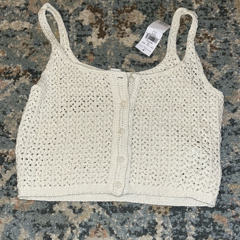 AE crochet top NEW WITH TAGS